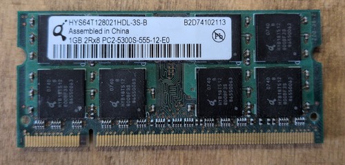 Qimonda 1gb ddr2 ram pc2 - ram, pc2-5300s