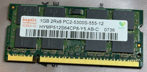 Laptop hynix 1gb ddr2 ram - 1gb,